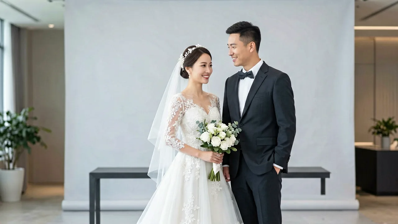 一组晋城婚纱照的诞生:从选片到精修的真实旅程